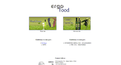 Desktop Screenshot of ergofood.com